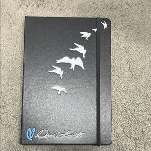 Black Bird-Themed Notebook
